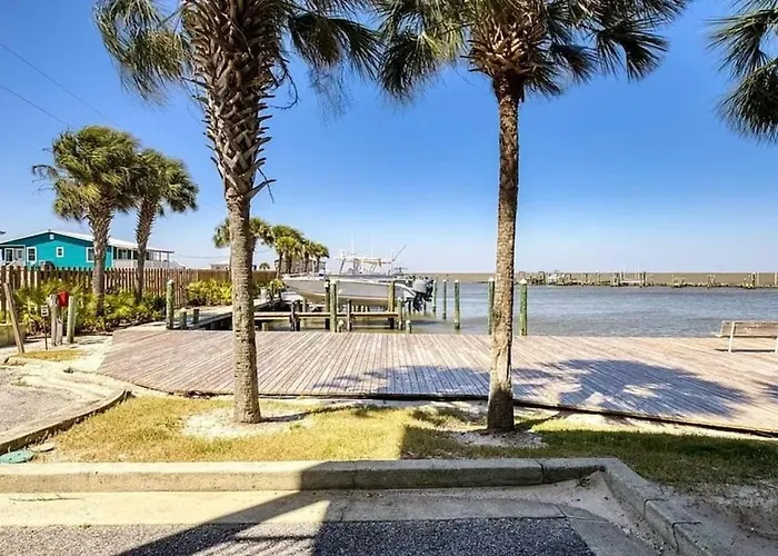 Hooked Bliss Bay Views Boat Slip Access * Gulf Shores